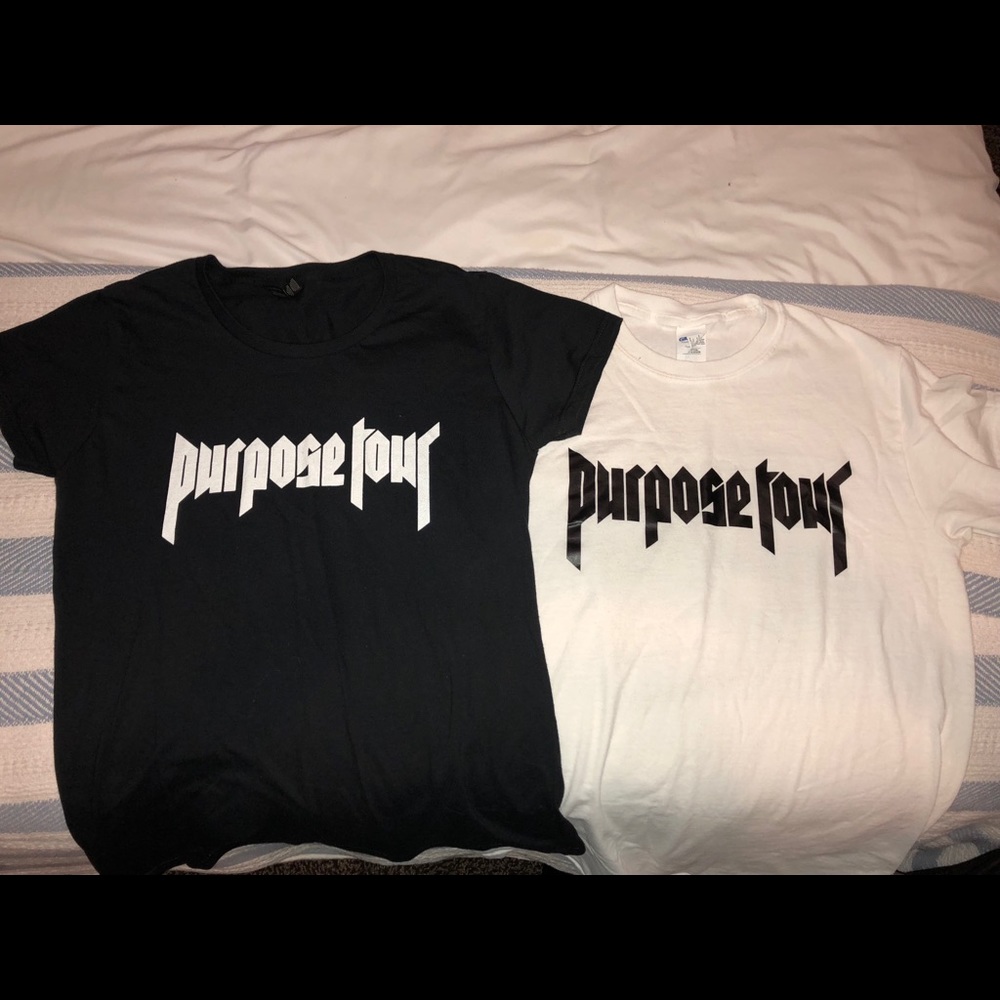 Purpose tour shirts!